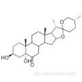 Spirostan-6-on, 3,5-dihydroxy-, (57185081,3b, 5a, 25R) - CAS 56786-63-1